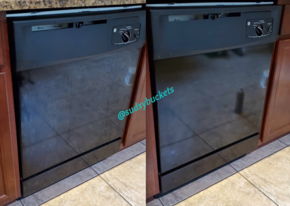 Dishwasher in Lithia, FL Before and After Cleaning