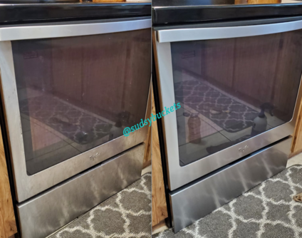 Before and After Oven Cleaning in Lithia, FL