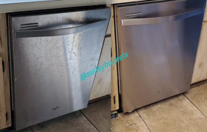 Image of Dishwasher in Ruskin, FL Before and After Cleaning