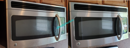 Newly Cleaned Microwave in Valrico Florida