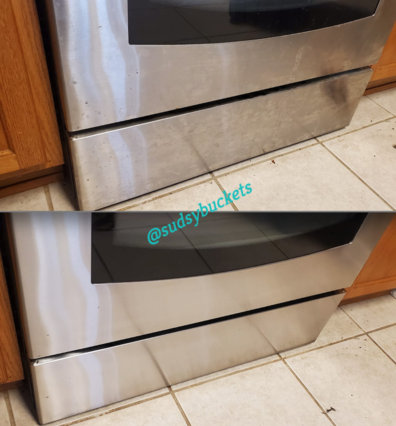 Oven in Ruskin, FL Before and After Receiving Cleaning Services