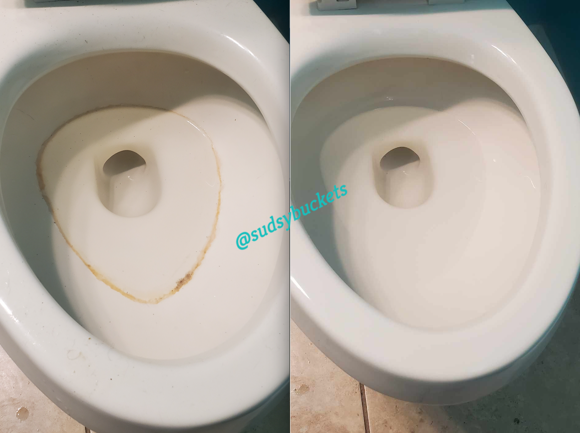 Before and After Toilet Ring Removal in Valrico, FL
