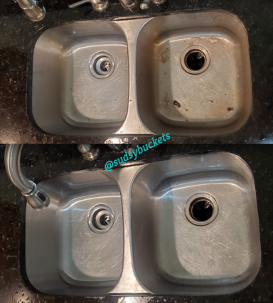 Dirty and Clean Kitchen Sink in Lithia, FL