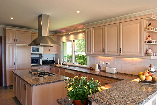 Kitchen of a House in Pebble Creek, FL After Getting House Cleaning Services