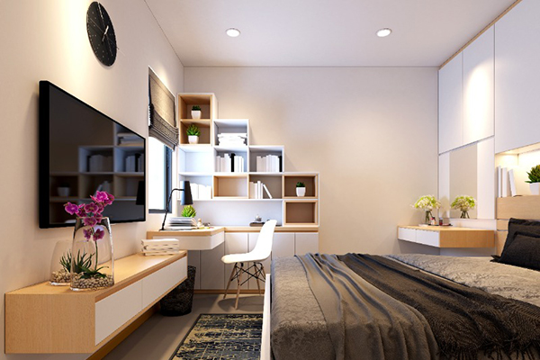 House Cleaning Services Gandy Bedroom of a House in Gandy FL Cleaned by Maids Providing House Cleaning Services